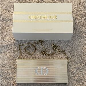 Dior Lipstick Clutch with removable chain